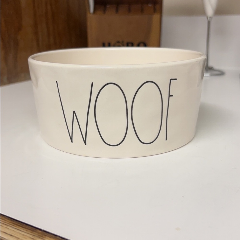 Rae Dunn dog bowl